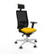 Bureaustoel met hoofdsteun Piqueras y Crespo 2D026G1 Geel