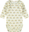 NAME IT NBMDITIM - Body - Lange mouwen - Regenboogprint - Oatmeal