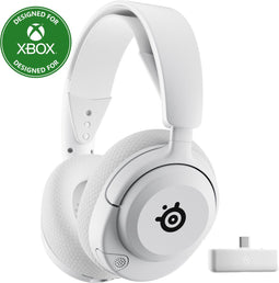 SteelSeries Arctis Nova 5X Wireless - Draadloze Gaming Headset - 100+ audiopresets - 60 uur accuduur - Wit