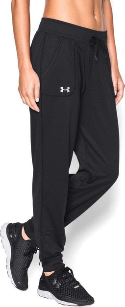 Under Armour Tech Pant Solid - Sportbroek - Black - Dames - Maat S