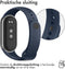 imoshion Siliconen bandje - Geschikt voor Xiaomi Smart Band 8 / 9 - Donkerblauw