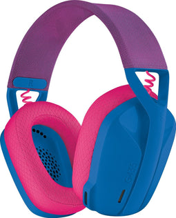 Logitech G435 - Gaming Headset - Draadloos LIGHTSPEED en Bluetooth - Blauw Paars Roze