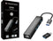 Conceptronic DONN07BA - Netwerk adapter - Gigabit Ethernet 4 poorten - Zwart