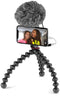 JOBY GorillaPod Creator Kit - Mini-tripod - GripTight smartphoneklem en Wavo microfoon - Zwart