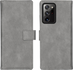 iMoshion Hoesje Geschikt voor Samsung Galaxy Note 20 Ultra Hoesje Met Pasjeshouder - iMoshion Luxe Bookcase - Grijs