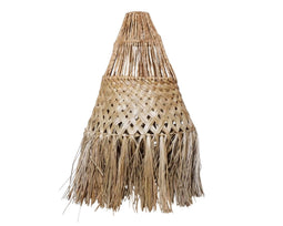 Furnilux - Hanglamp van Mendonggras – Handgemaakt & Boho Stijl met gevlochten patroon