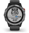 Garmin fēnix 6 Solar - Smartwatch - Zonne-energie - Zilver (Zwart)