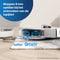 ECOVACS DEEBOT T20e OMNI - Robotstofzuiger met Dweilfunctie - 6000Pa Zuigkracht - Wit
