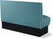 Bel Air Dinerbank Single Booth HW-150 Blauw