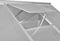 vidaXL - Tuinkas - versterkt - aluminium - met - basisframe - 9,025 - m²