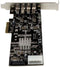 Startech.com PEXUSB3S42V - PCI Express USB 3.0 kaartadapter - 4-poorts met 2x 5 Gbps UASP