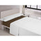 Verstelbaar onderlaken Happy Home MIX COLORS Bruin Bed van 150 150 x 200 + 30 cm