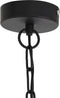Light & Living Hanglamp Mirana - Zwart - Ø55cm - Modern - Hanglampen Eetkamer, Slaapkamer, Woonkamer