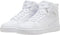 PUMA Rebound V6 Mid Jr - Hoge sneakers - Gerecycled materiaal - PUMA White-Cool Light Gray