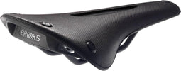 Brooks C15 Carved Cambium All Weather - Zadel - Drukvermindering - Zwart