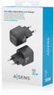 Aisens ASCH-30W1P019-BK - Oplader - 30W Power Delivery 2.0/3.0 Quick Charge 3.0/4.0 - Zwart