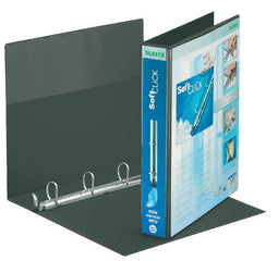 Leitz - Ringband leitz softclick 4r a4 30mm d-mech 2tas zw | 6 stuks