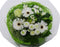 Boeket Sisal Large Wit ↨ 35cm - bloemen - boeket - boeketje - bloem - droogbloemen - bloempot - cadeautje