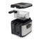 Tristar FR-6878 - Friteuse - 2,5 liter - 1600W - Inklapbaar handvat - RVS/Zwart