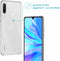 iMoshion Hoesje Geschikt voor Huawei P30 Lite Hoesje Siliconen - iMoshion Design hoesje - Wit / Transparant / Dandelion