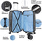 CarryOn Skyhopper Grote Reiskoffer 78cm - Koffer 85 Ltr met TSA-slot en OKOBAN - Zwart