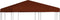 vidaXL - Prieeldak - 310 - g/m² - 3x4 - m - terracota