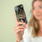 iMoshion Hoesje Geschikt voor Samsung Galaxy A72 Hoesje Siliconen - iMoshion Design hoesje - Groen / Roze / Dark Jungle