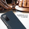 Selencia Galaxy S20 FE - Echt Lederen Bookcase - 3 Pashouders - Blauw