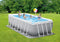 Intex rechthoekig Prism Frame Pool 488x244x107 cm met filterpomp en accessoires 26792GN
