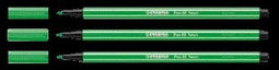 STABILO - Viltstift pen 68/033 m neon groen | 10 stuks