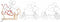 vidaXL - Kerstverlichting - 6 - rendieren - en - slee - 2160 - LED's - XXL - 7 - m