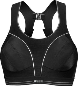 ShockAbsorber Ultimate Run Bra - Sportbeha - Extreme ondersteuning - Zwart/Zilver