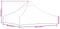 vidaXL - Partytentdak - 270 g/m² - 2x2 m - antraciet