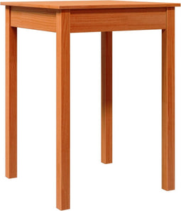 vidaXL - Wandtafel - 55x55x75 - cm - massief - grenenhout - wasbruin