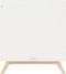 Bopita Fenna Bedbank - 70x140 cm. - Wit/Naturel