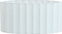 Light & Living Lampenkap ovaal Disli - Wit - 45x21x22cm - Modern