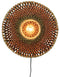 GOOD&MOJO Wandlamp Bali - Bamboe/Zwart - Ø87cm - Binnen Scandinavisch,Bohemian