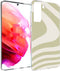 imoshion Hoesje Geschikt voor Samsung Galaxy S21 FE Hoesje Siliconen - imoshion Design hoesje - Groen / Retro Green