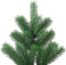 vidaXL - Kunstkerstboom - Nordmann - met - LED's - en - kerstballen - 120 - cm - groen