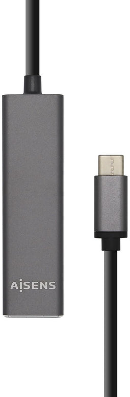 Aisens A109-0403 - USB 3.2 Hub - 4x USB 3.2 (Gen1, 5Gb/s) - Grijs