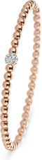 Moments 25057AP - Armband - Zirkonia - Zilver rosé verguld