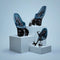 Thule Yepp 2 maxi - Fietszitje achterop - DualBeam-ophangsysteem - Majolica blue