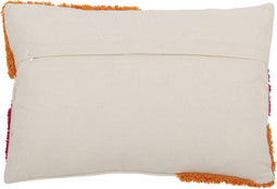 J-Line kussen Rechthoek Abstract Gezicht - katoen - mix