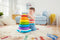Fisher Price Grote kleurenringpiramide - Stapelringen - 35,5 cm hoog