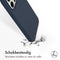Accezz iPhone 14 Pro Max - Liquid Silicone Backcover - Schokabsorberend - Donkerblauw