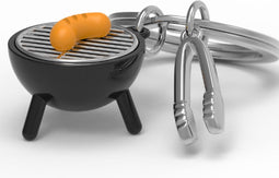 Metalmorphose sleutelhanger BBQ met tang