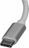 Startech US1GC30A - USB-C naar gigabit netwerkadapter - Eenvoudige installatie - Zilver