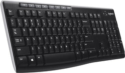 Logitech K270 - Draadloos Toetsenbord - Morsbestendig - Zwart AZERTY