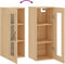 vidaXL - Hangkast - 34,5x34x90 - cm - sonoma - eikenkleurig