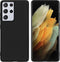 iMoshion Hoesje Geschikt voor Samsung Galaxy S21 Ultra Hoesje Siliconen - iMoshion Color Backcover - Zwart